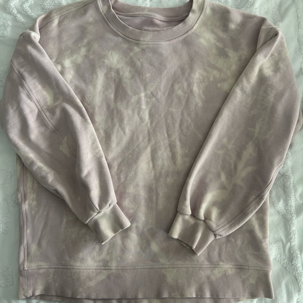 Lululemon Perfectly oversized crew Diamond Dye